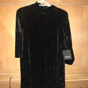 Simply Vera Vera Wang Black Velvet Dress